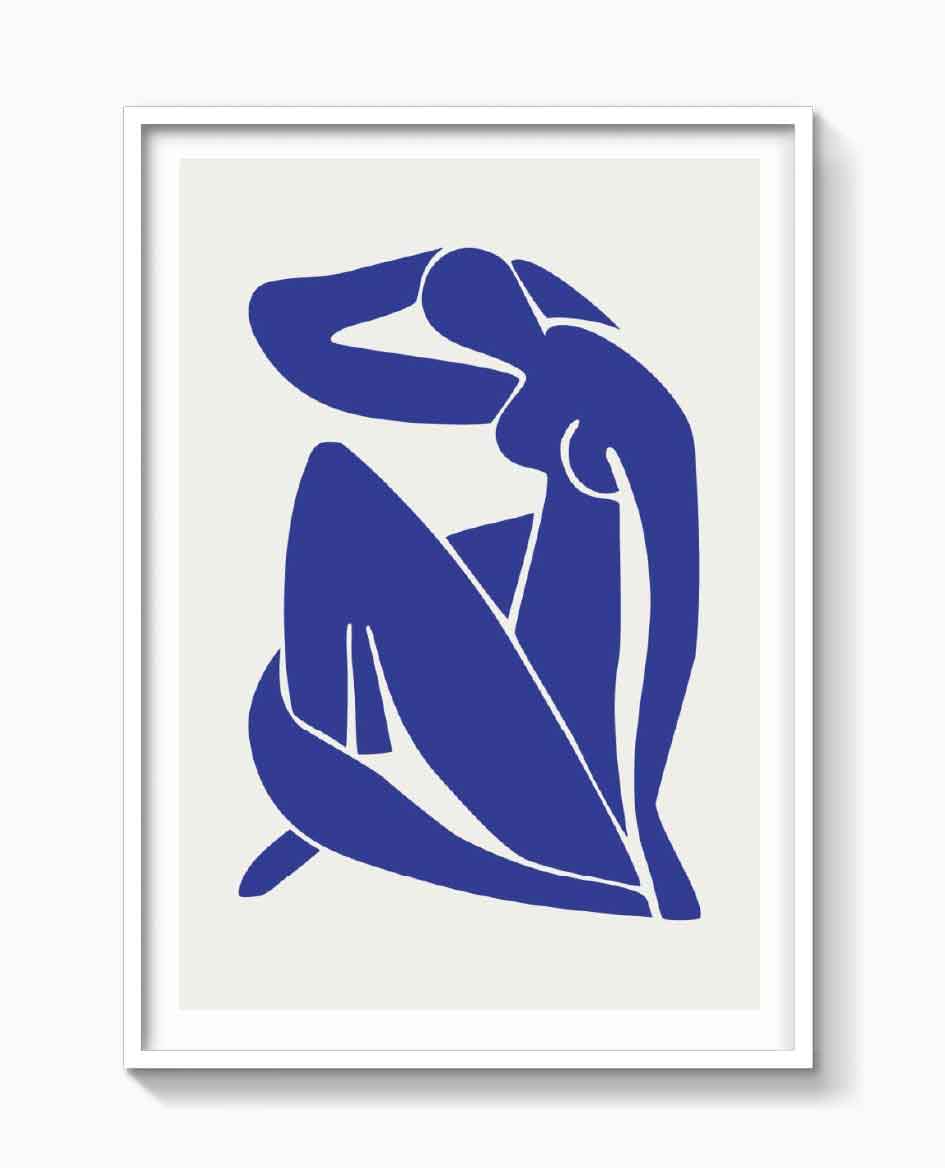 BLUE NUDES SHY