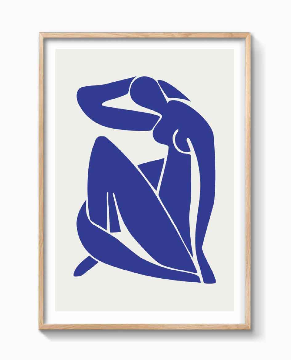 BLUE NUDES SHY