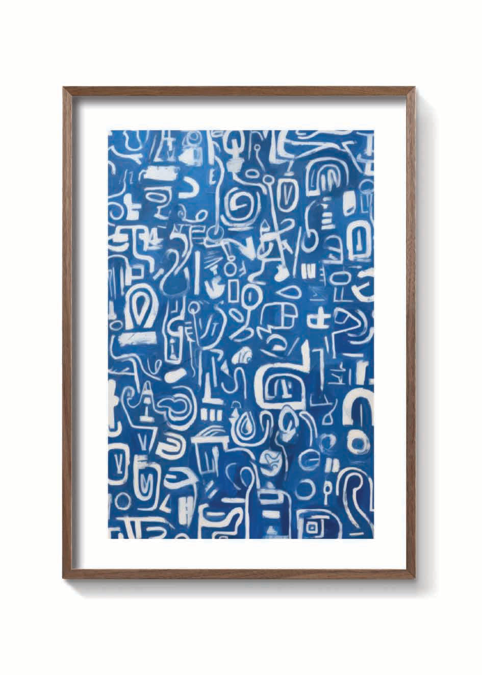 BLUE DOODLE