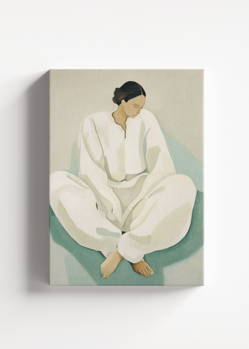 Yoga Woman CANVAS