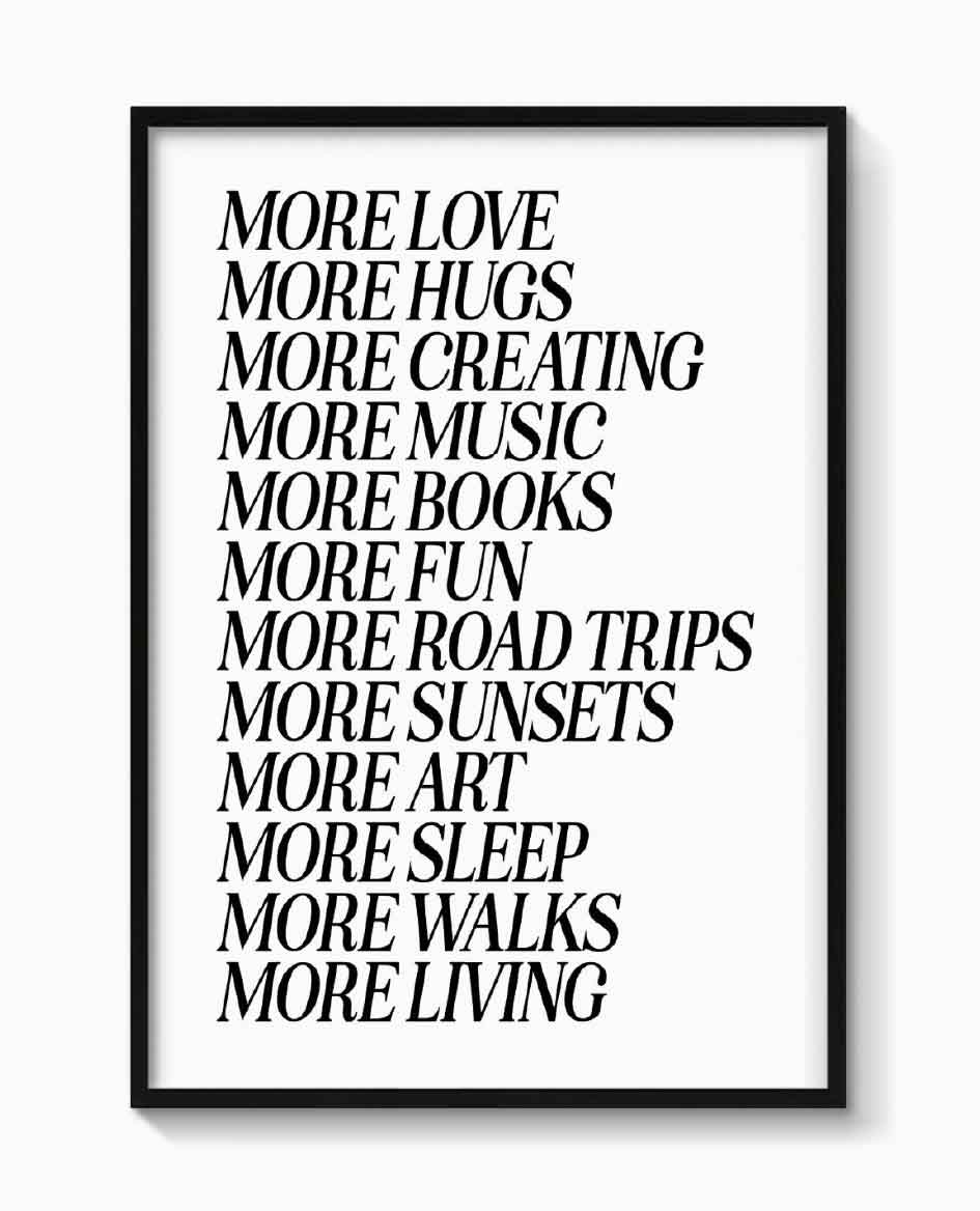 MORE