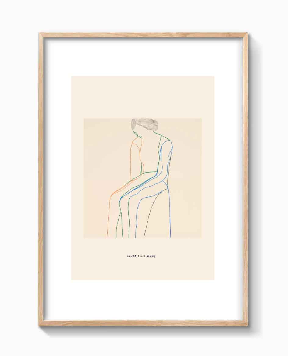 SAD BEIGE WOMAN