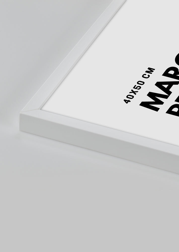 MARCO DE CUADRO BLANCO 40x50 cm